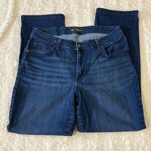 Women's Lee jeans straight leg mid rise relaxed fit